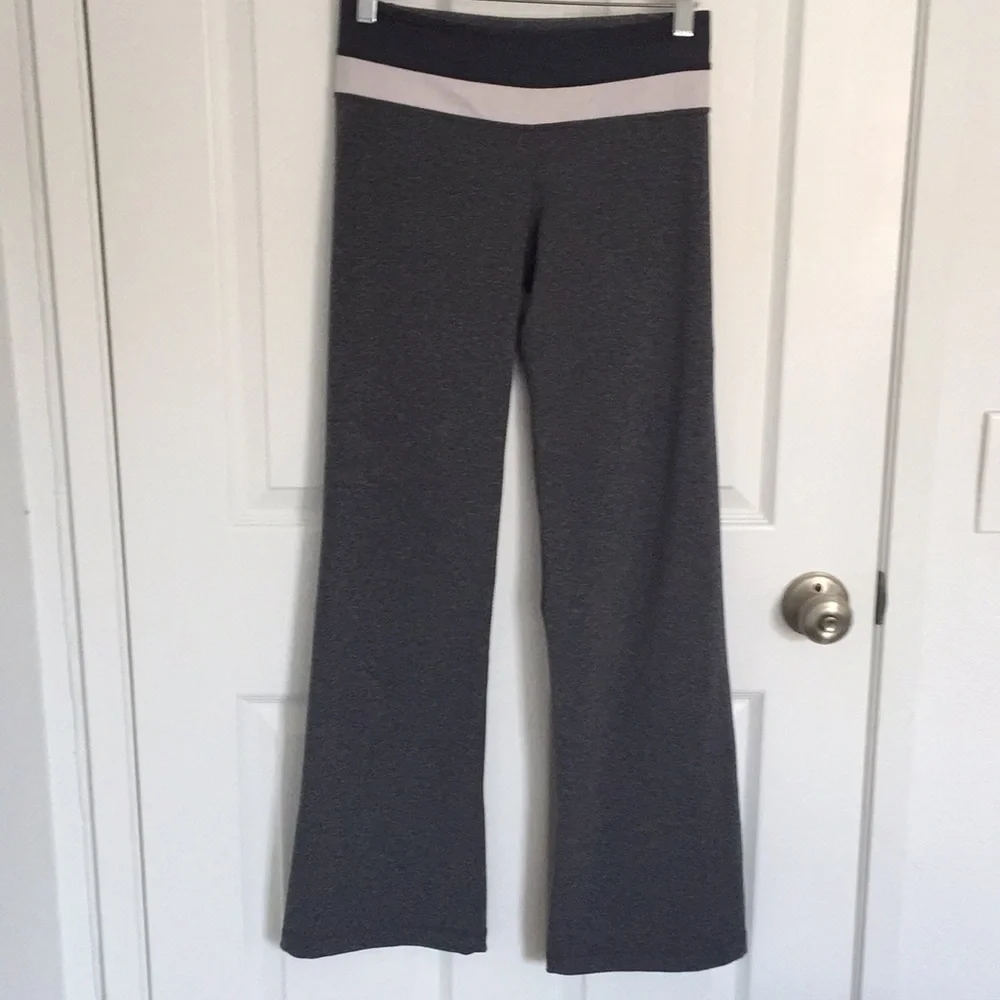 Lululemon gray reversible groove Pants